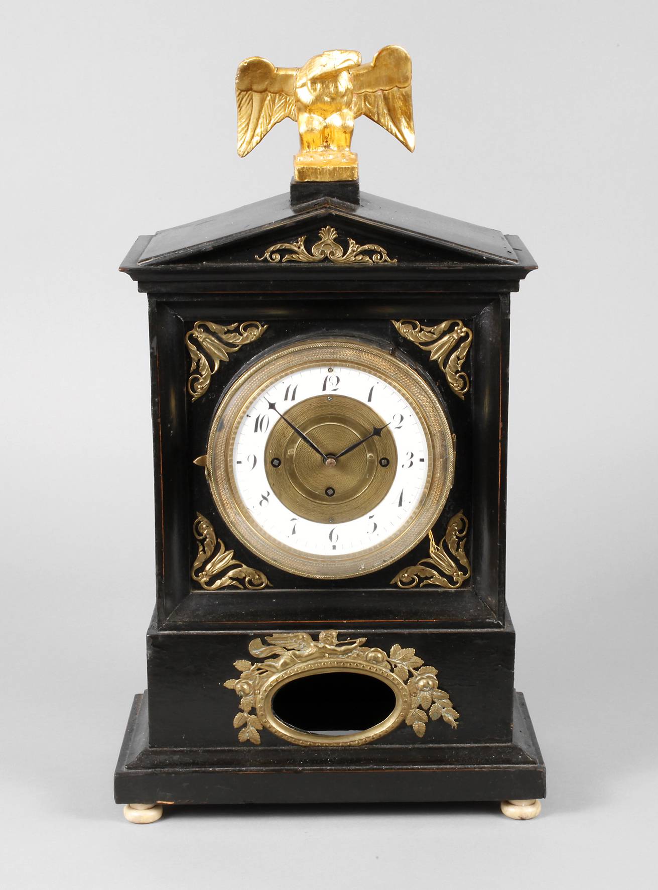 Stutzuhr Biedermeier