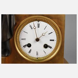 Figurenpendule Biedermeier