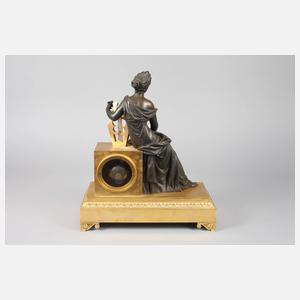 Figurenpendule Biedermeier