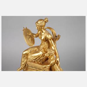 Figurenpendule Gaston Jolly á Paris