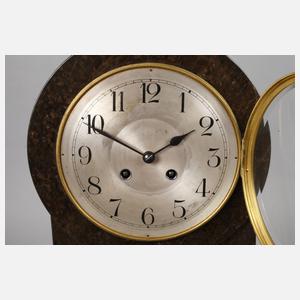 Große Kaminuhr Serpentin