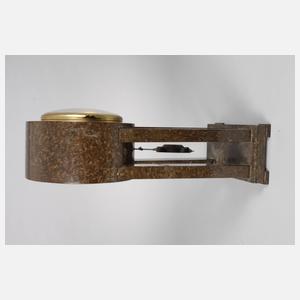 Große Kaminuhr Serpentin