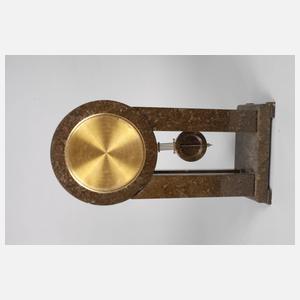 Große Kaminuhr Serpentin