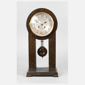 Große Kaminuhr Serpentin