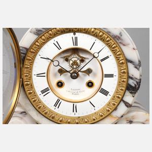 Große Uhrengarnitur Marmor
