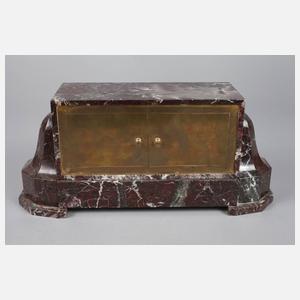 Kleine Kommodenuhr Art déco