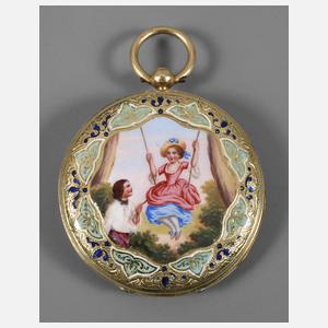 Taschenuhr Goldemaille