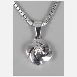 Anhänger mit Diamant