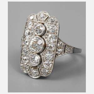 Diamantring ca. 1,7 ct