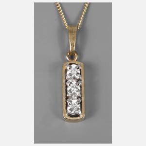 Diamantanhänger