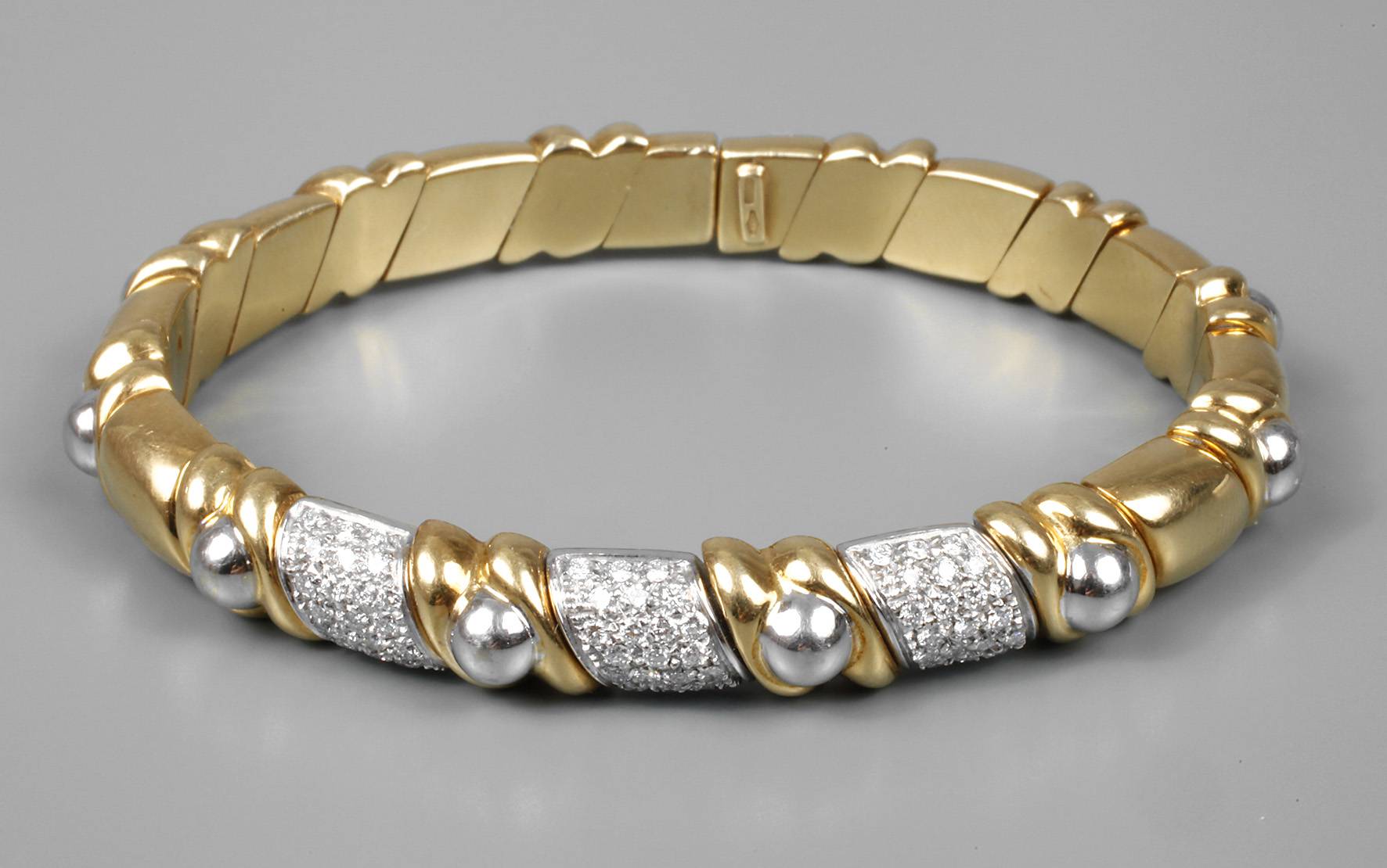 Armspange mit Brillantbesatz