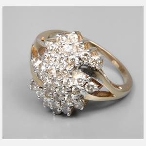 Damenring mit Brillanten