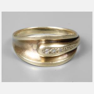 Damenring mit Brillanten