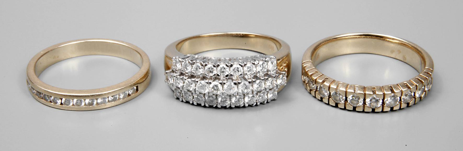 Konvolut Brillantringe