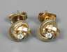 Paar Ohrstecker mit Brillanten