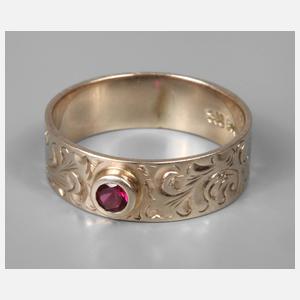 Bandring mit Steinbesatz