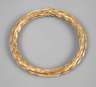 Aufwendiges geflochtenes Goldarmband