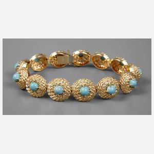 Armband mit Türkisen