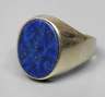 Herrenring mit Lapislazuli