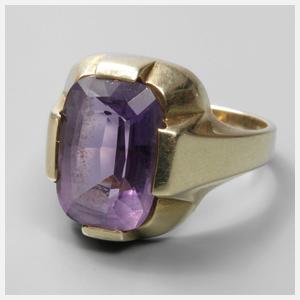 Damenring mit Amethyst