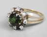 Damenring mit Turmalin und Brillanten