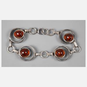 Armband mit Bernsteinen