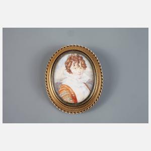 Wendebrosche Biedermeier mit Miniaturmalerei