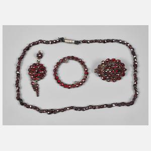 Konvolut Granatschmuck