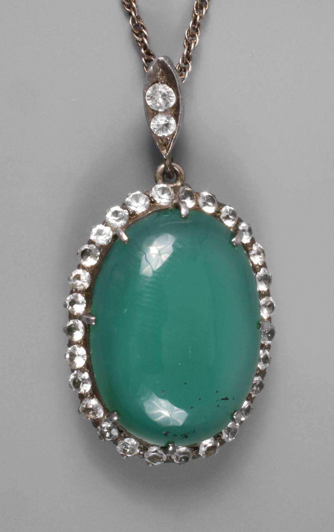 Anhänger mit Chrysopras