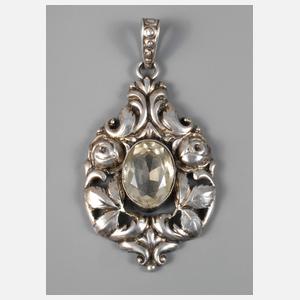 Silberanhänger mit Citrin