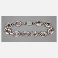 Armband mit Amethysten111