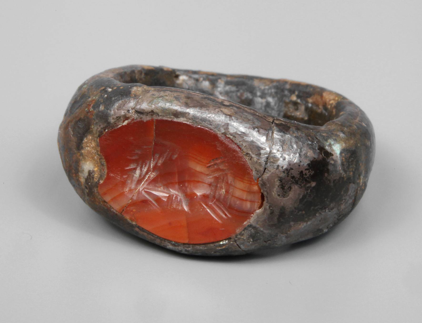 Römischer Fingerring mit Intaglio