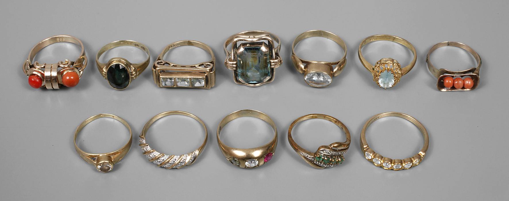 Konvolut Damenringe