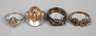 Vier Damenringe