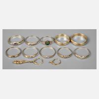 Konvolut Goldschmuck111