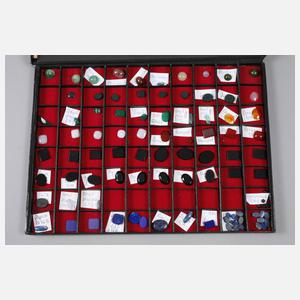 Umfangreiche Sammlung Schmucksteine