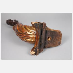 Geschnitzter Delphin