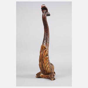 Geschnitzter Delphin