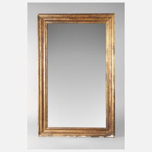 Spiegel in Waschgoldleiste