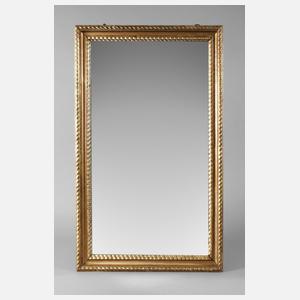 Spiegel in Waschgoldleiste