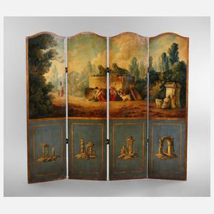 Klassizistischer Paravent