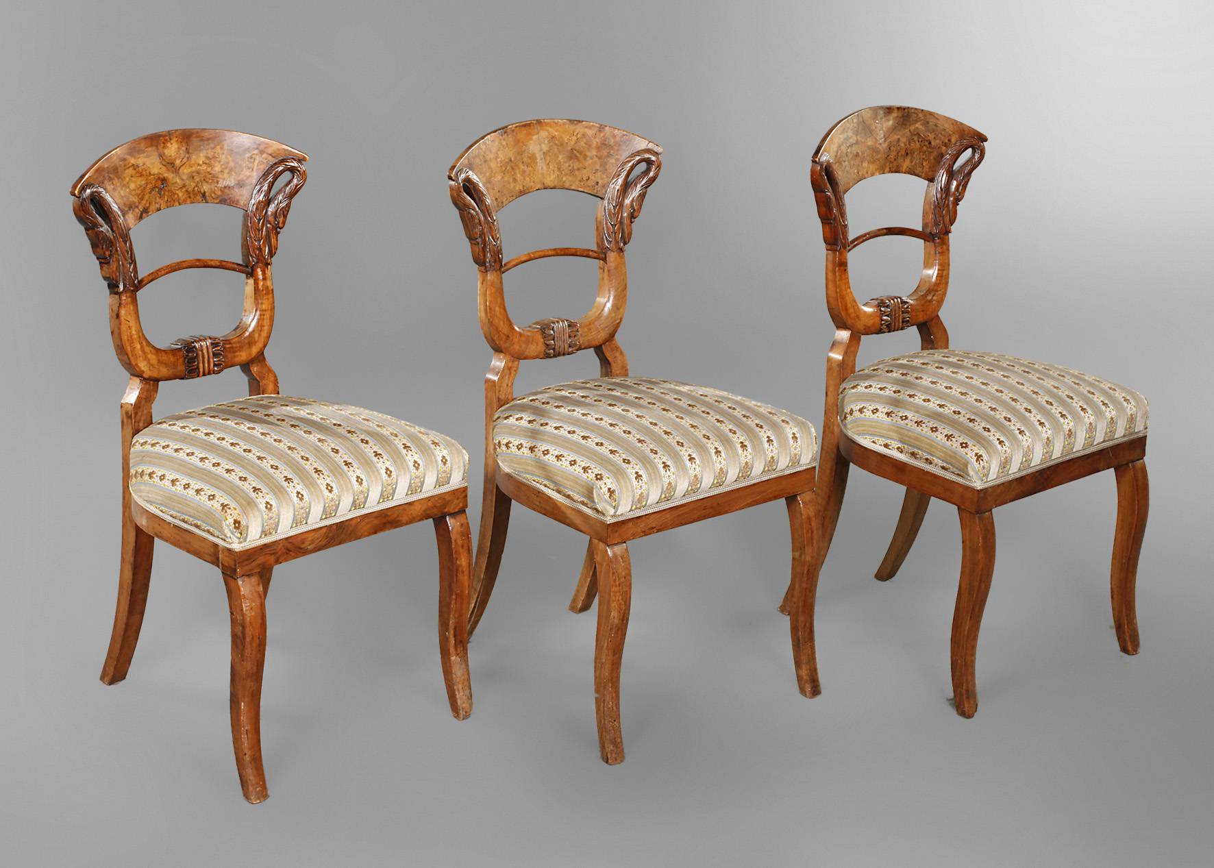 Drei Biedermeierstühle