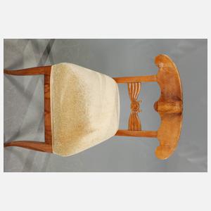 Paar Biedermeierstühle