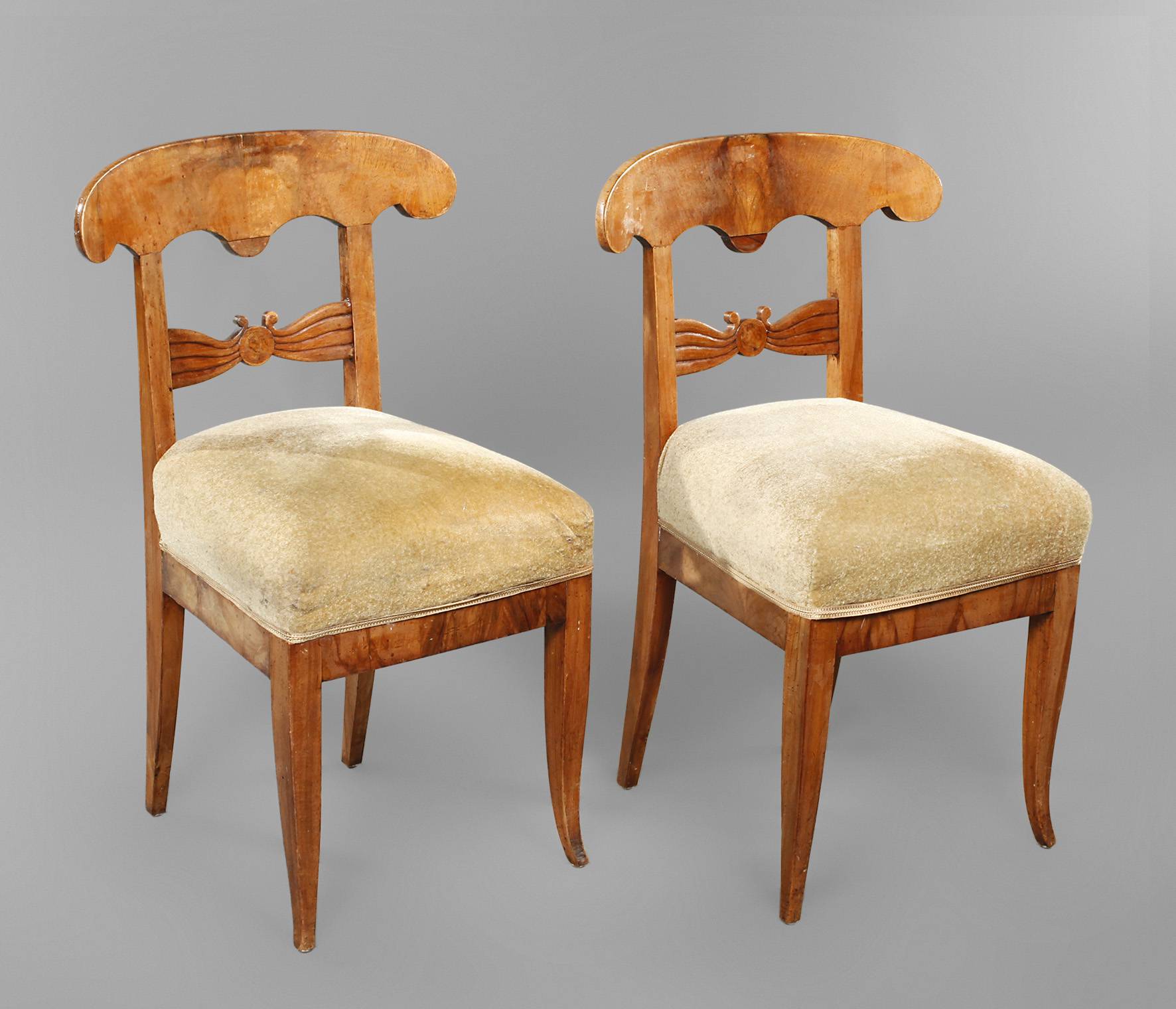 Paar Biedermeierstühle