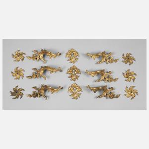 Satz Barockbeschläge