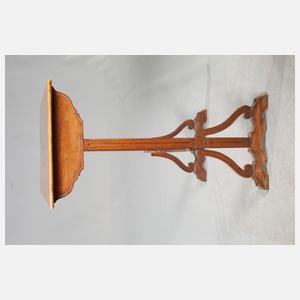 Vier Satztische Gallé