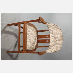 Paar Jugendstil-Armlehnsessel