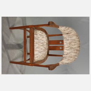 Paar Jugendstil-Armlehnsessel