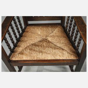 Heinrich Vogeler Sessel ”Kugelbänder”