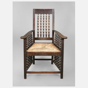Heinrich Vogeler Sessel ”Kugelbänder”